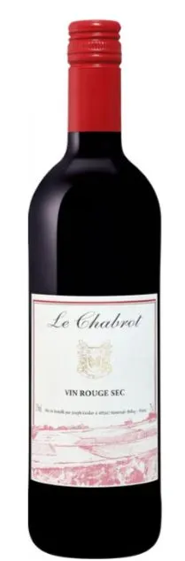 Joseph Verdier LE CHABROT, Rot, NV. Flaschenabbildung