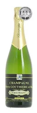 WILLY GOUTHIERE Cuvée Réserve, Weiß, NV, Champagne. Flaschenabbildung