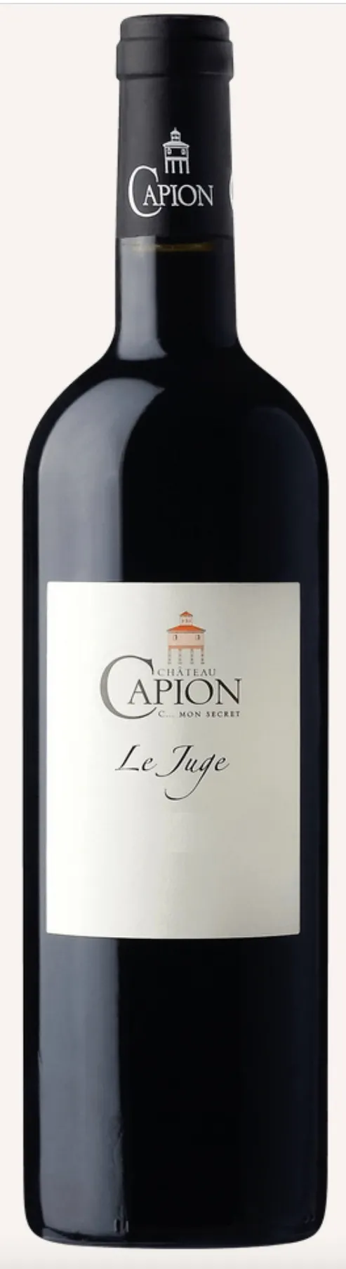 Château Capion LE JUGE, Red, 2013, Terrasses du Larzac. Bottle image