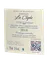 CHÂTEAU LA CLYDE, Red, 2019, Côtes de Bordeaux. Back label