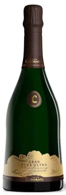 CODORNIU SA GRAND PLUS ULTRA, Chardonnay, Reserva, White, 2018, Cava. Bottle image