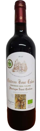 SCEA PAUL ET CLAUDE LATEYRON Château Tour Calon Premier des Tours, Red, 2015, Montagne-Saint-Emilion. Bottle image