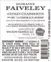 THIERRY FAIVELEY Domaine Faiveley, Rosso, 2021, Gevrey-Chambertin premier cru Combe au Moine. Etichetta sul retro                                                                    