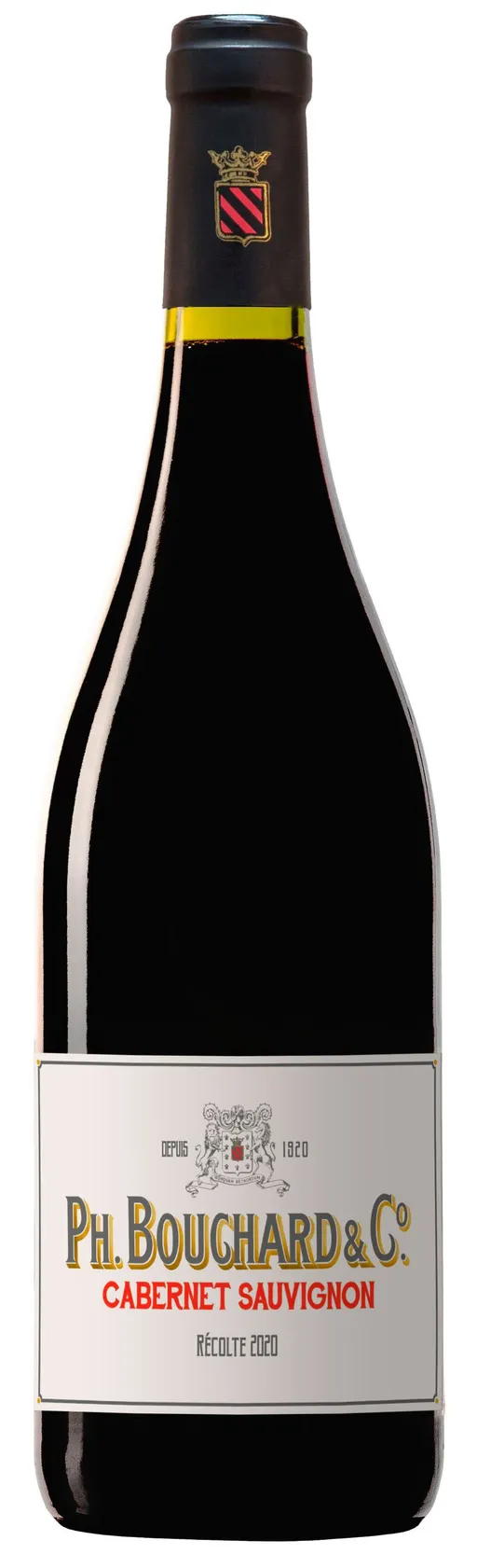 ETABLISSEMENTS SEIGNOURET FRERES (BORDEAUX) Ph. BOUCHARD & Cie, Cabernet Sauvignon, Red, 2020, Pays d'Oc. Bottle image