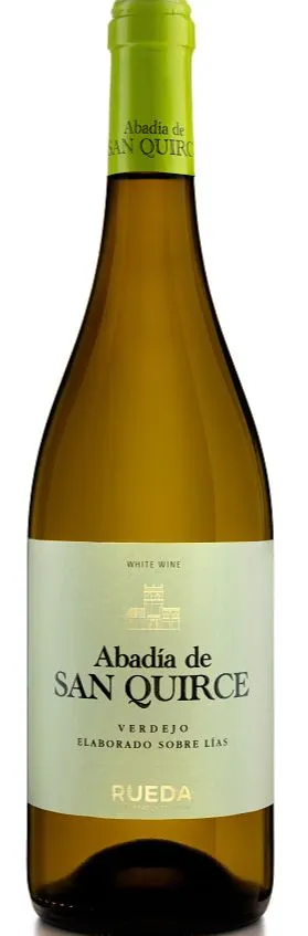 BODEGAS ABADIA SAN QUIRCE SL. SQ ABADIA DE SAN QUIRCE, VERDEJO SOBRE LÍAS, Blanc, 2021, Rueda. Image de la bouteille