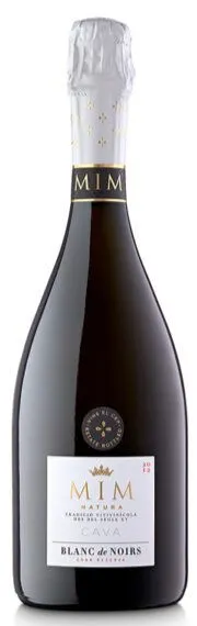 VINS EL CEP SL MIM NATURA, BLANC DE NOIRS, Gran Reserva, Weiß, 2016, Cava. Flaschenabbildung
