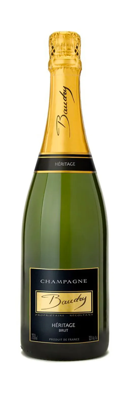 Champagne Baudry HERITAGE, White, NV, Champagne. Bottle image