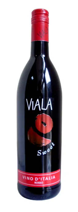 Les Grands Chais de France Viala, Red, 2015. Bottle image