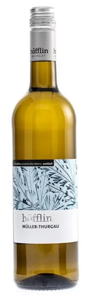 Weingut Höfflin, Müller Thurgau, Blanc, 2020, Badischer Landwein. Image de la bouteille