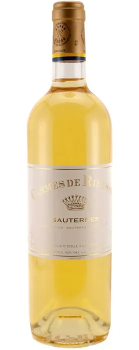 Château Rieussec, Blanc, 2016, Sauternes. Image de la bouteille