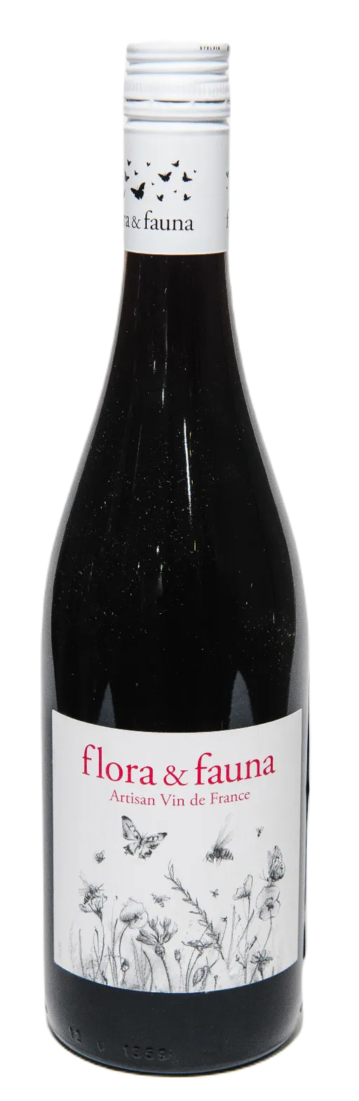 Les Celliers Jean d' Alibert FLORA & FAUNA, Rouge, 2020. Image de la bouteille
