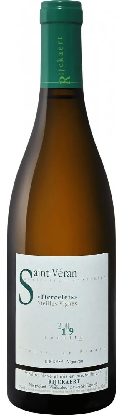 RIJCKAERT Tiercelets, Vieilles Vignes, White, 2019, Saint-Véran. Bottle image