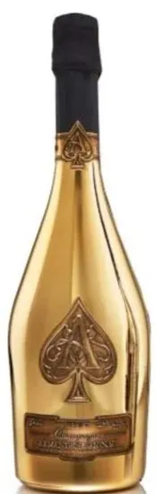 Champagne Armand de Brignac, Gold, Blanco, NV, Champagne. Imagen de botella