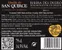 BODEGAS ABADIA SAN QUIRCE SL. SQ ABADIA DE SAN QUIRCE, 6 MESES BARRICA, Rosso, 2020, Ribera del Duero. Etichetta sul retro                                                                    