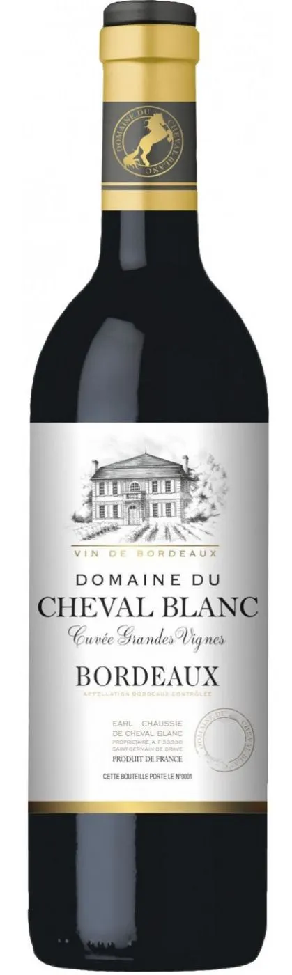 EARL CHAUSSIE Cuvée Grandes Vignes, Rosso, 2016, Bordeaux. Immagine della bottiglia