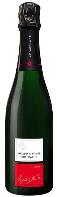 Champagne Picard & Boyer Esprit de Famille, Bianco, NV, Champagne. Immagine della bottiglia
