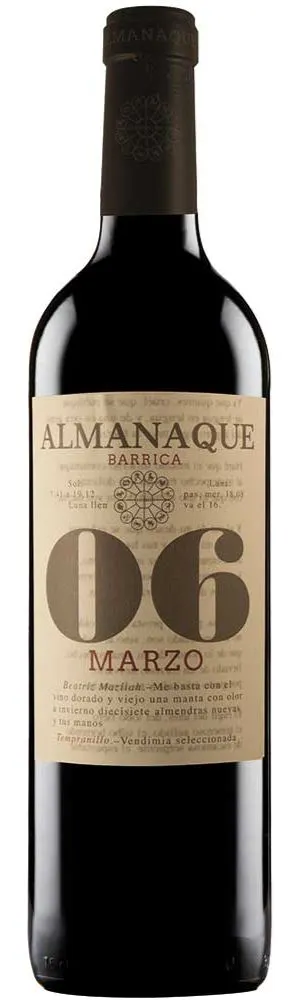 ARLESE NEGOCIOS SL Almanaque, Red, 2020, Arlanza. Bottle image