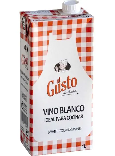 PROGUISO AL GUSTO DE BELELA, VINO ESPECIAL PARA COCINAR, Blanco, NV. Imagen de botella