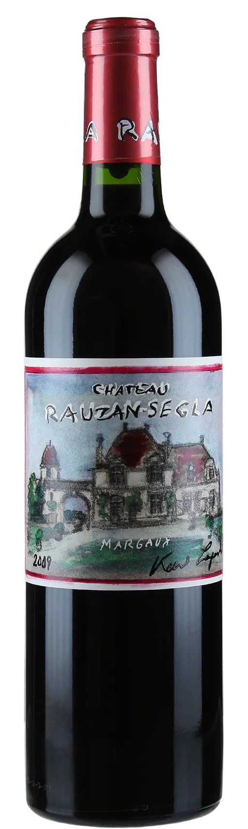 Château Rauzan-Ségla, Deuxième Cru Classé, Red, 2009, Margaux. Bottle image