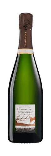 PIERRE CALLOT ET FILS (AVIZE) CHAMPAGNE Pierre CALLOT, Blanc de Blancs, Weiß, NV, Champagne grand cru. Flaschenabbildung