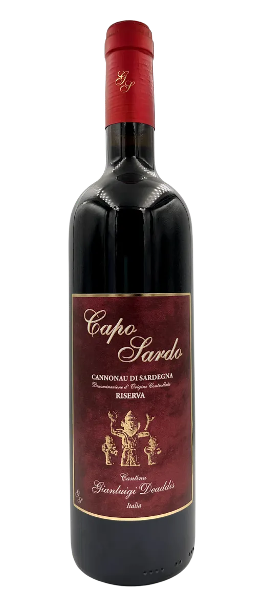 Cantina Gianluigi Deaddis Az. Agr. Deaddis S.S. Cantina Gianluigi Deaddis, Caposardo Riserva, Rosso, 2016, Cannonau di Sardegna. Immagine della bottiglia