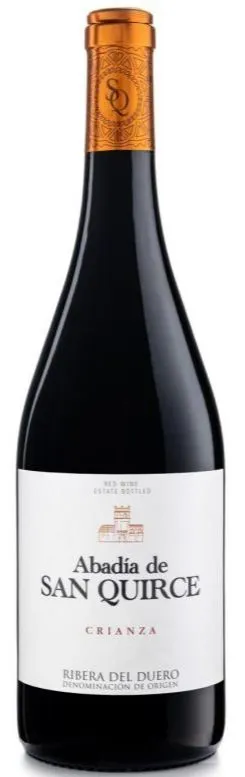 BODEGAS ABADIA SAN QUIRCE SL. Abadia De San Quirce, Crianza, Tinto, 2018, Ribera del Duero. Imagen de botella