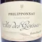 CHAMPAGNE PHILIPPONNAT Clos des Goisses, White, 2013, Champagne. Front label