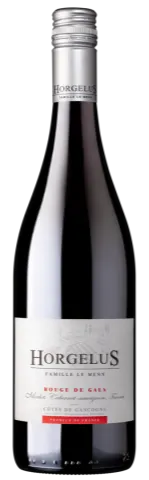 Horgelus, Rouge de Gala, Red, 2019, Côtes de Gascogne. Bottle image