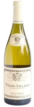 SOC CIV DOMAINE HERITIERS LOUIS JADOT Louis Jadot, Blanco, 2018, Mâcon Villages. Imagen de botella