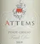 Marchesi Frescobaldi Attems, Pinot Grigio, Bianco, 2019, Friuli / Friuli Venezia Giulia / Furlanija / Furlanija Julijska krajina. Etichetta frontale