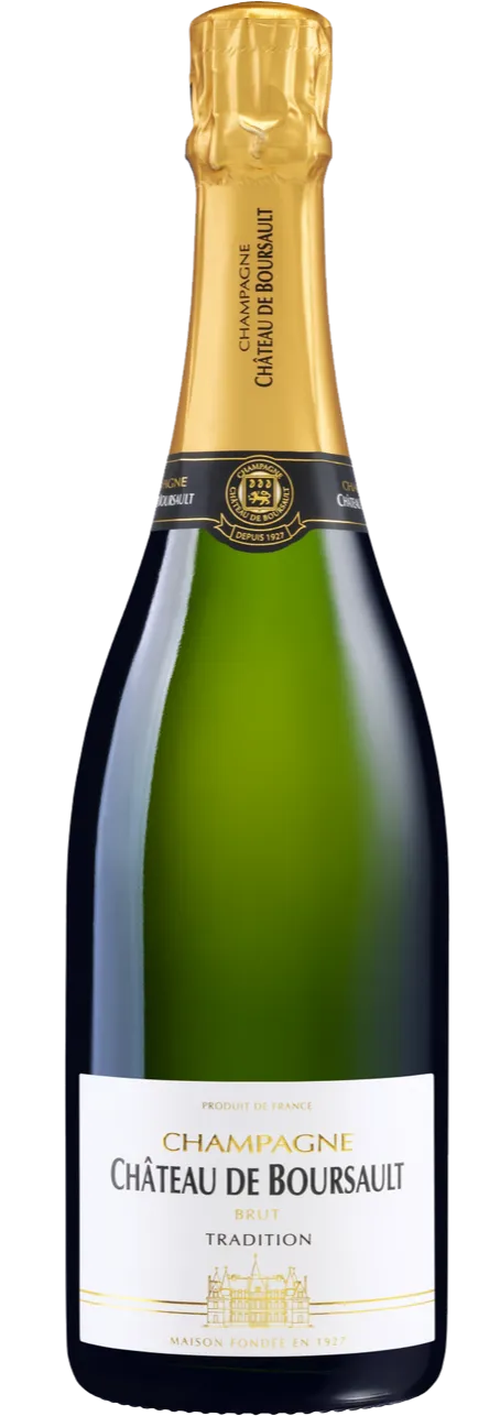Champagne Château de Boursault, Tradition, White, NV, Champagne. Bottle image