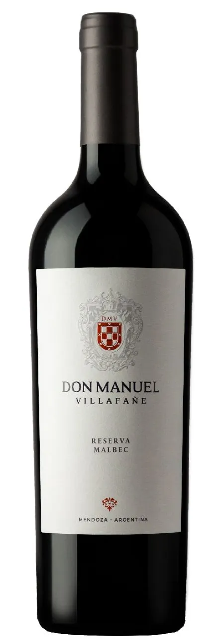 Don Manuel Villafañe, Reserva Malbec, Red, 2020, Mendoza. Bottle image