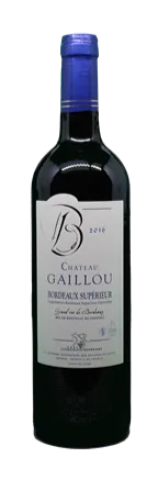 EARL VIGNOBLES BEDRENNE CHATEAU GAILLOU, Rosso, 2018, Bordeaux supérieur. Immagine della bottiglia