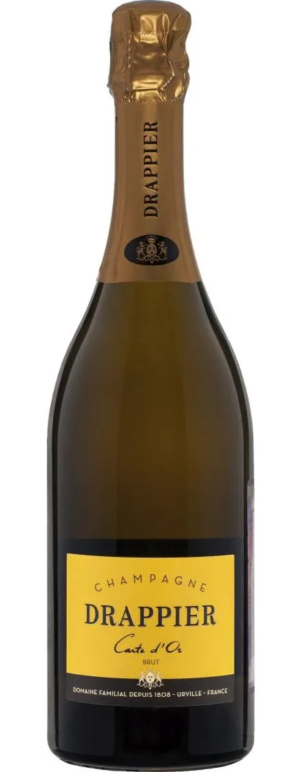 Champagne Drappier CARTE D'OR, Bianco, NV, Champagne. Immagine della bottiglia