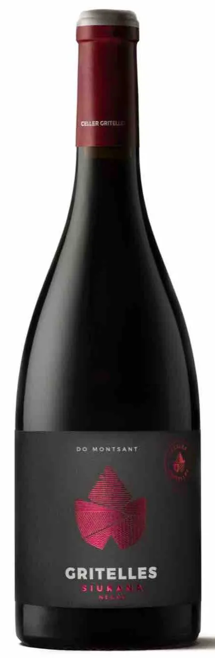Celler Gritelles SIURANA NEGRE, Tinto, 2018, Montsant. Imagen de botella