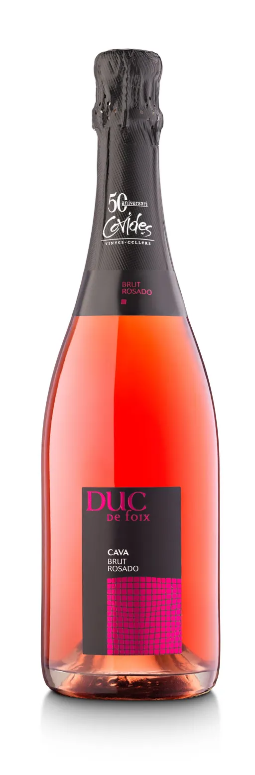 Covides SCCL DUC DE FOIX, Rosé, NV, Cava. Image de la bouteille