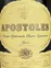 González Byass Apostoles, Weiß, NV, Jerez-Xérès-Sherry / Jerez / Xérès / Sherry. Das vordere Etikett