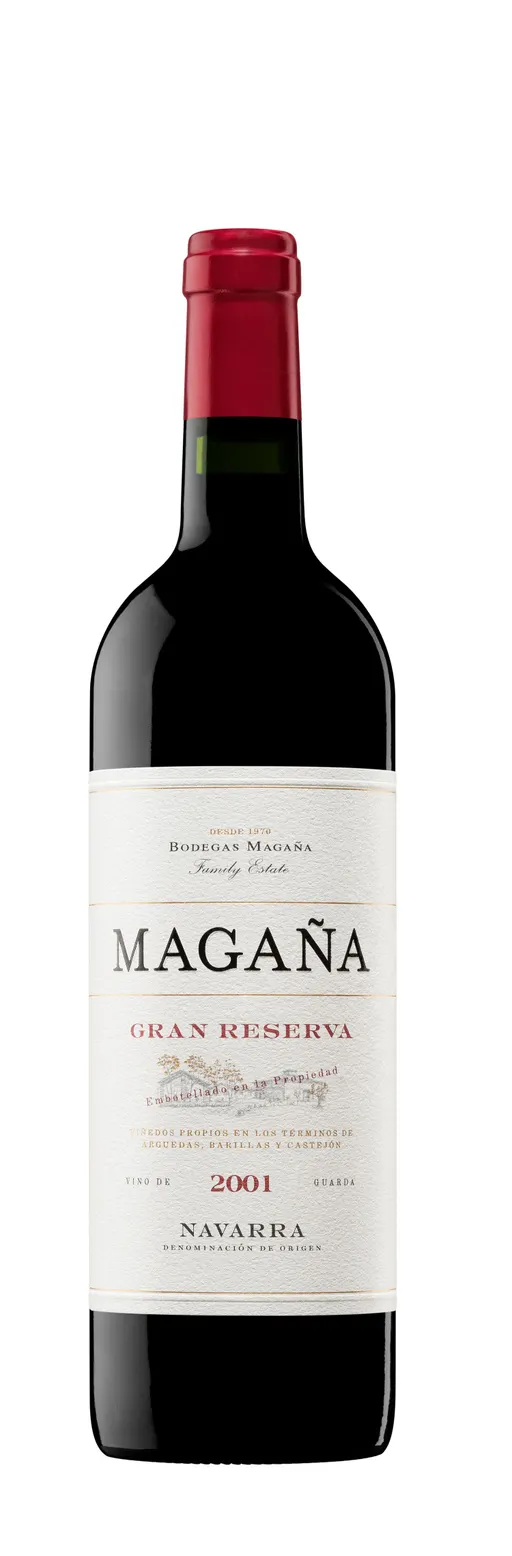BODEGAS VIÑA MAGAÑA SL Bodegas Vina Magana, Gran Reserva, Tinto, 2001, Navarra. Imagen de botella