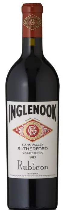 Inglenook Rubicon, Rot, 2013, Rutherford. Flaschenabbildung