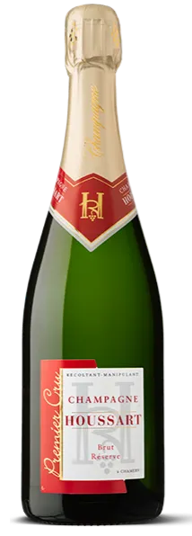 Romain Houssart Champagne Houssart, RÉSERVE, Blanc, NV, Champagne. Image de la bouteille