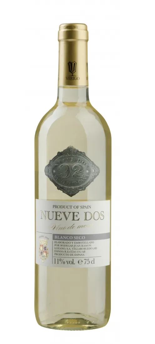 BODEGAS LOZANO SL NUEVE DOS, White, 2019. Bottle image