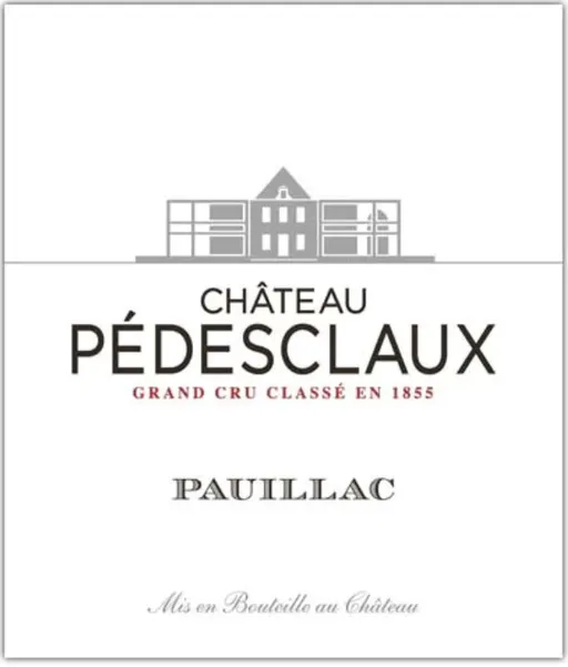 SCEA DU CHATEAU PEDESCLAUX (PAUILLAC) Château Pédesclaux, Cinquième Cru Classé, Rouge, 2021, Pauillac. Étiquette