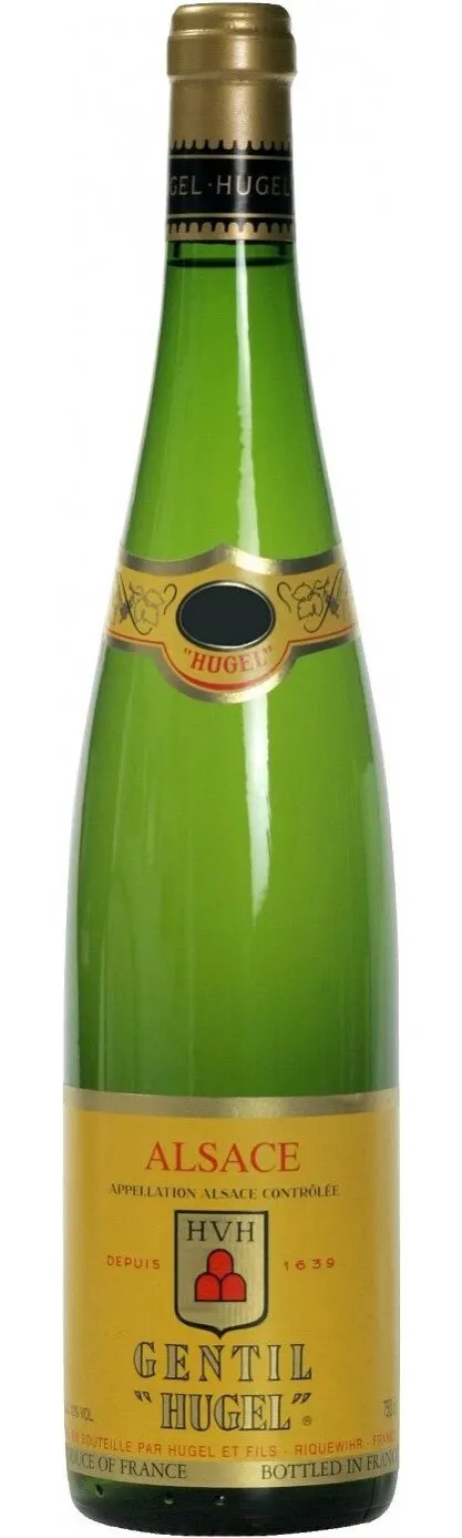 Hugel Gentil, Weiß, 2020, Alsace. Flaschenabbildung