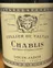SOC CIV DOMAINE HERITIERS LOUIS JADOT Cellier du Valvan, Blanco, 2021, Chablis. Etiqueta frontal