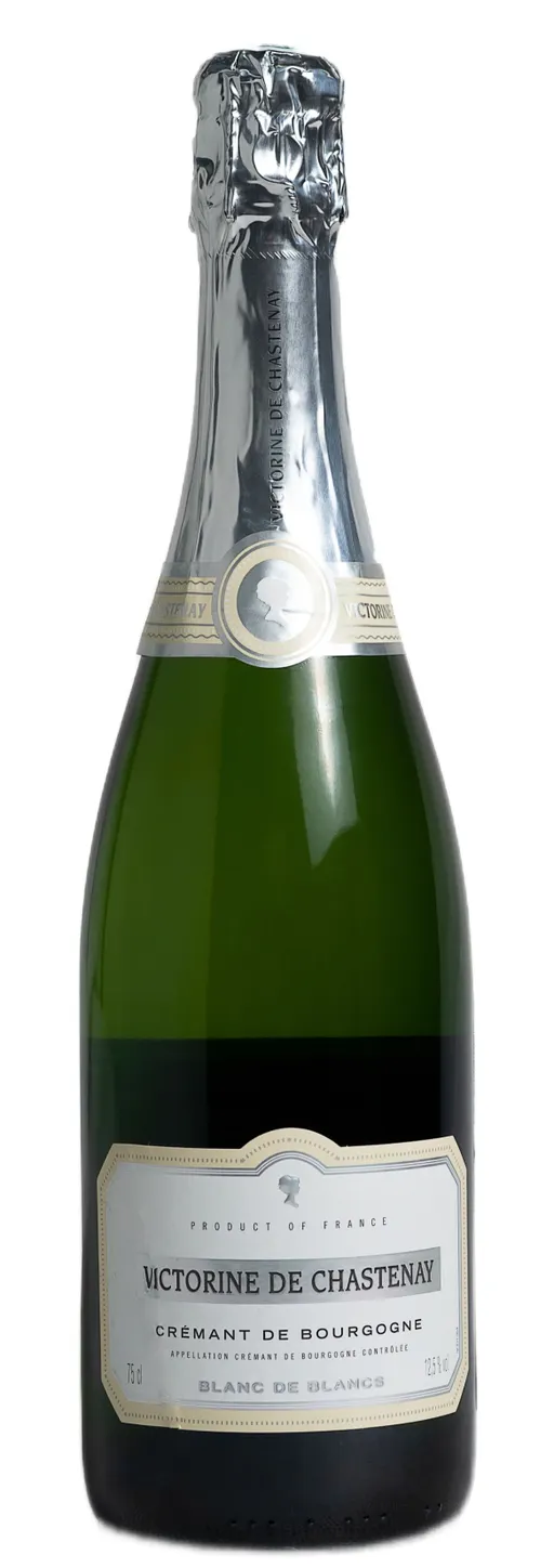 Union des vignerons des Monts de Bourgogne VICTORINE DE CHASTENAY, White, 2019, Crémant de Bourgogne. Bottle image