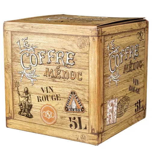 Château Roquegrave Le Coffre Medoc, Red, 2019, Médoc. Bottle image