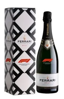 Ferrari F1, White, NV, Trento. Bottle image