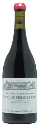 DOMAINE DE BELLENE (BEAUNE) Cuvee du Cinquantenaire, Vieilles Vignes, Rosso, 2017, Beaune premier cru. Immagine della bottiglia