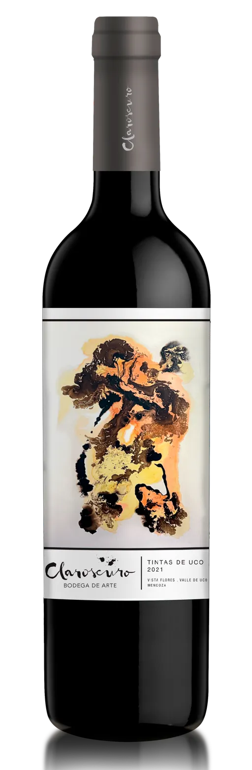Bodega de Arte Claroscuro Tintas de Uco, Rouge, 2021, Mendoza. Image de la bouteille