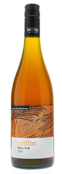 Weingut Höfflin, NApurTUR, Blanco, 2020, Badischer Landwein. Imagen de botella